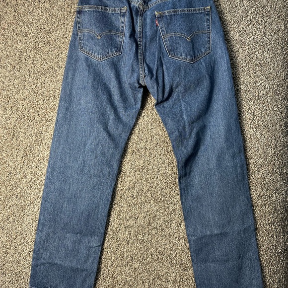 NWT men’s Levi’s 505 regular fit jeans SZ 34x30 - Picture 7 of 11